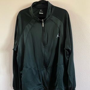 Jordan Dri Fit Black Zip-up Jacket